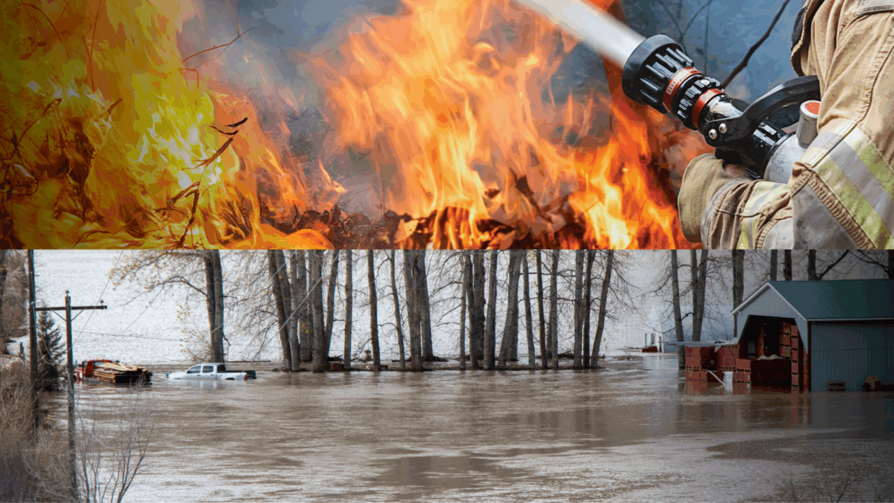 Fire and Flood images