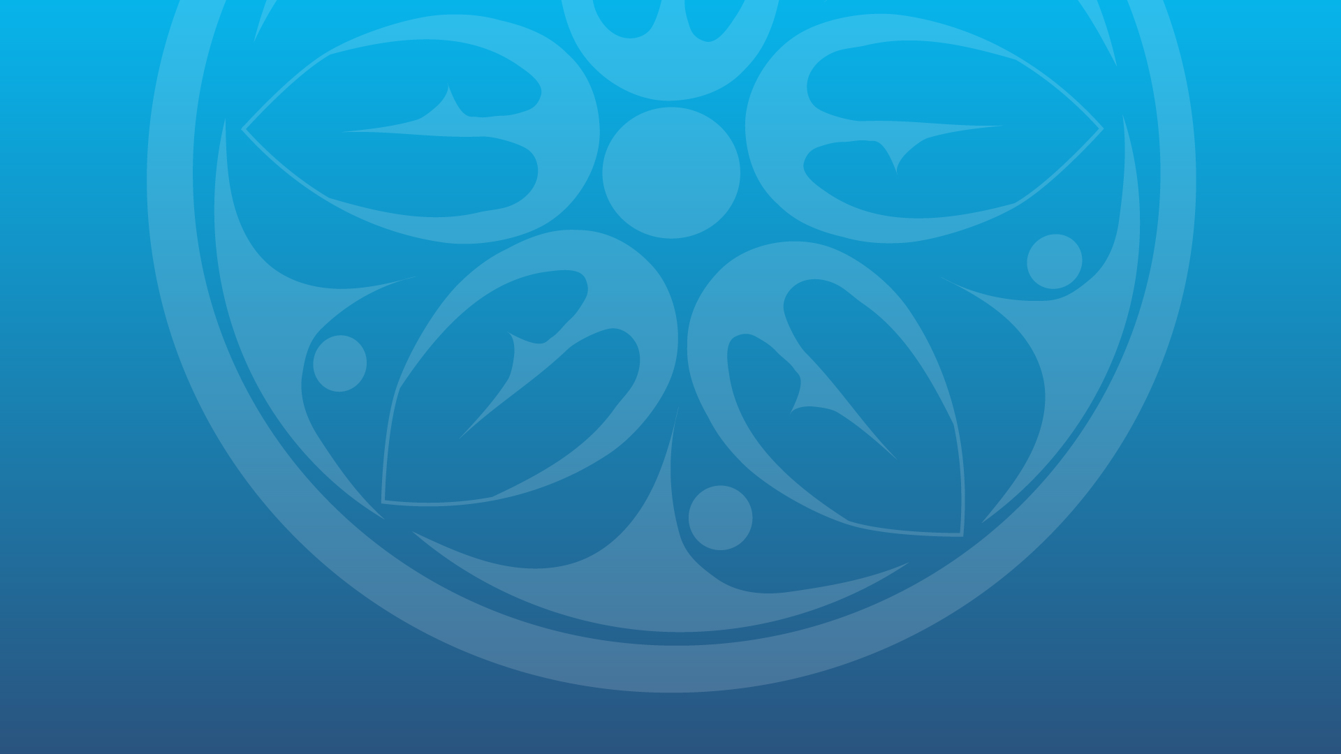 Indigenous illustration of the moon on a gradient blue background