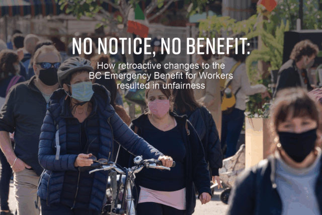 No Notice No Benefit Cover