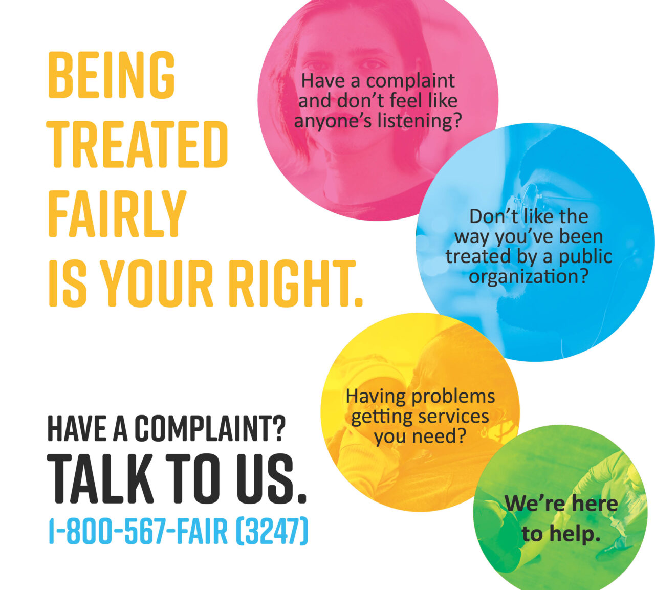OMB - Being Treated Fairly Is Your Right Poster