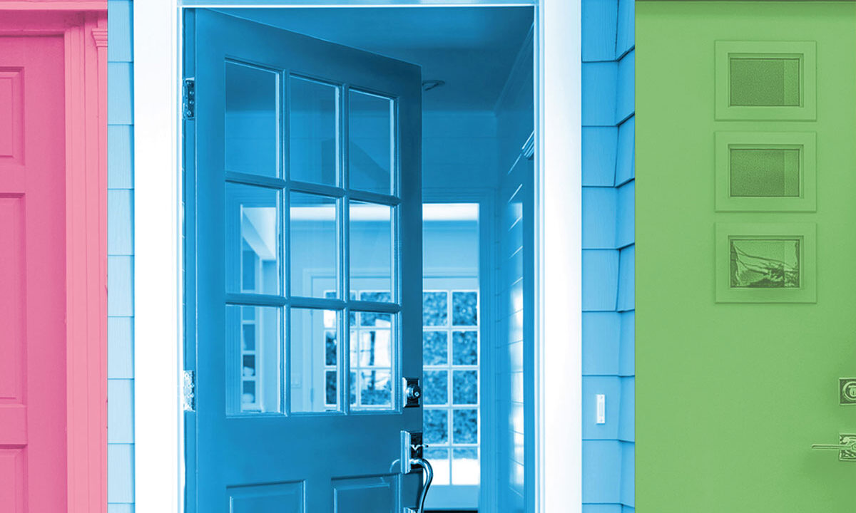 Colourful Doors